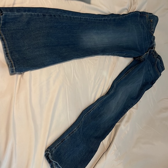 Lee Size 8 Mid Rise, Boot Cut Jeans - Picture 2 of 4